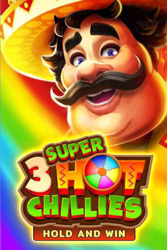 Grinning farmer in a straw sombrero across a rainbow-striped backdrop